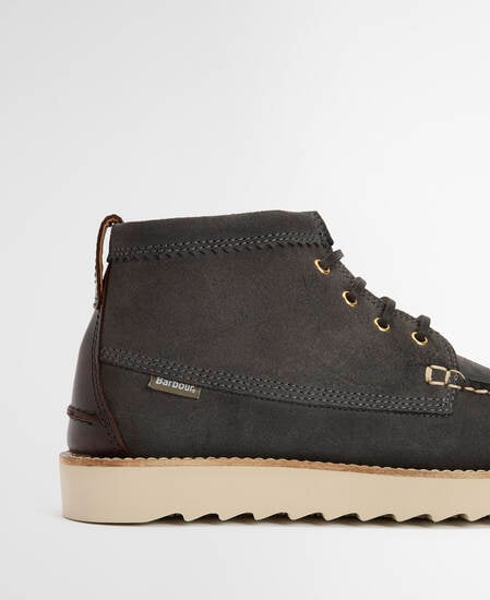 Hadston Chukka Boots Slate Grey Suede