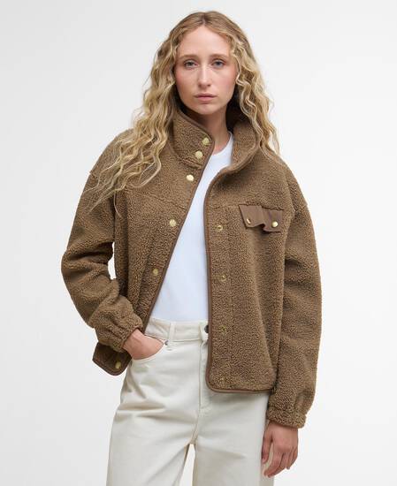 Mabel Fleece Military Brown