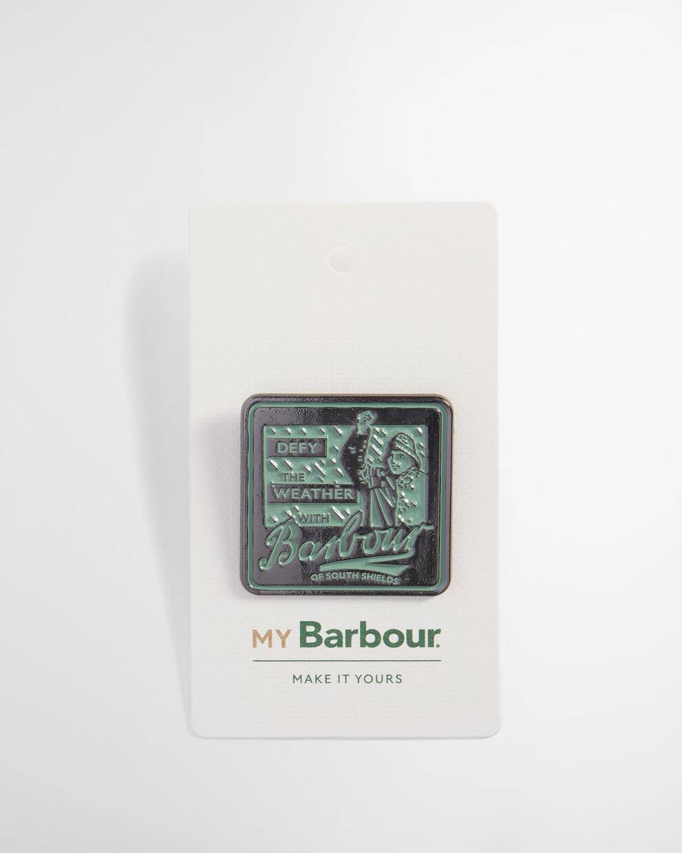 Barbour Weather Pin Badge