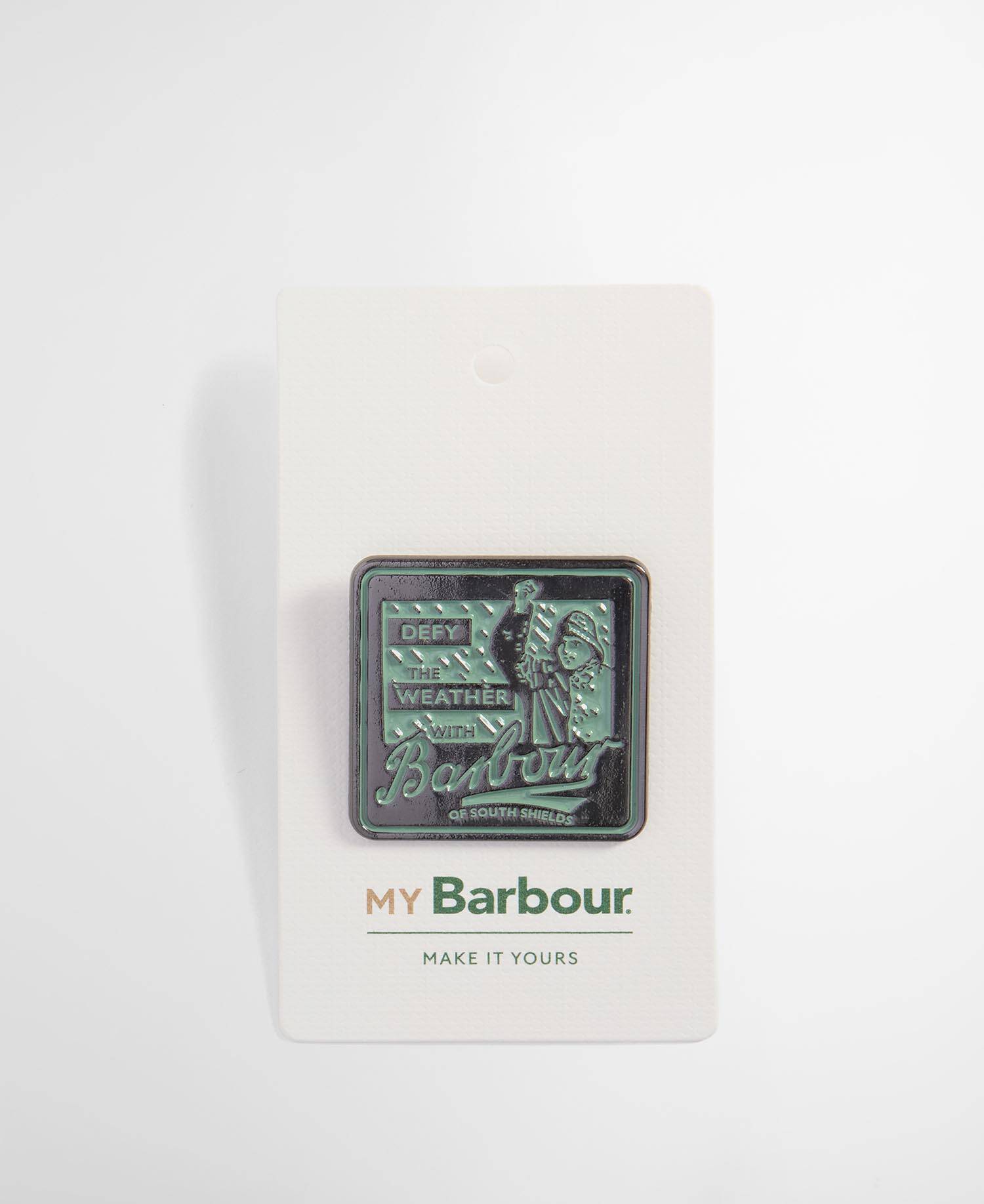 Barbour Weather Pin Badge image number 0
