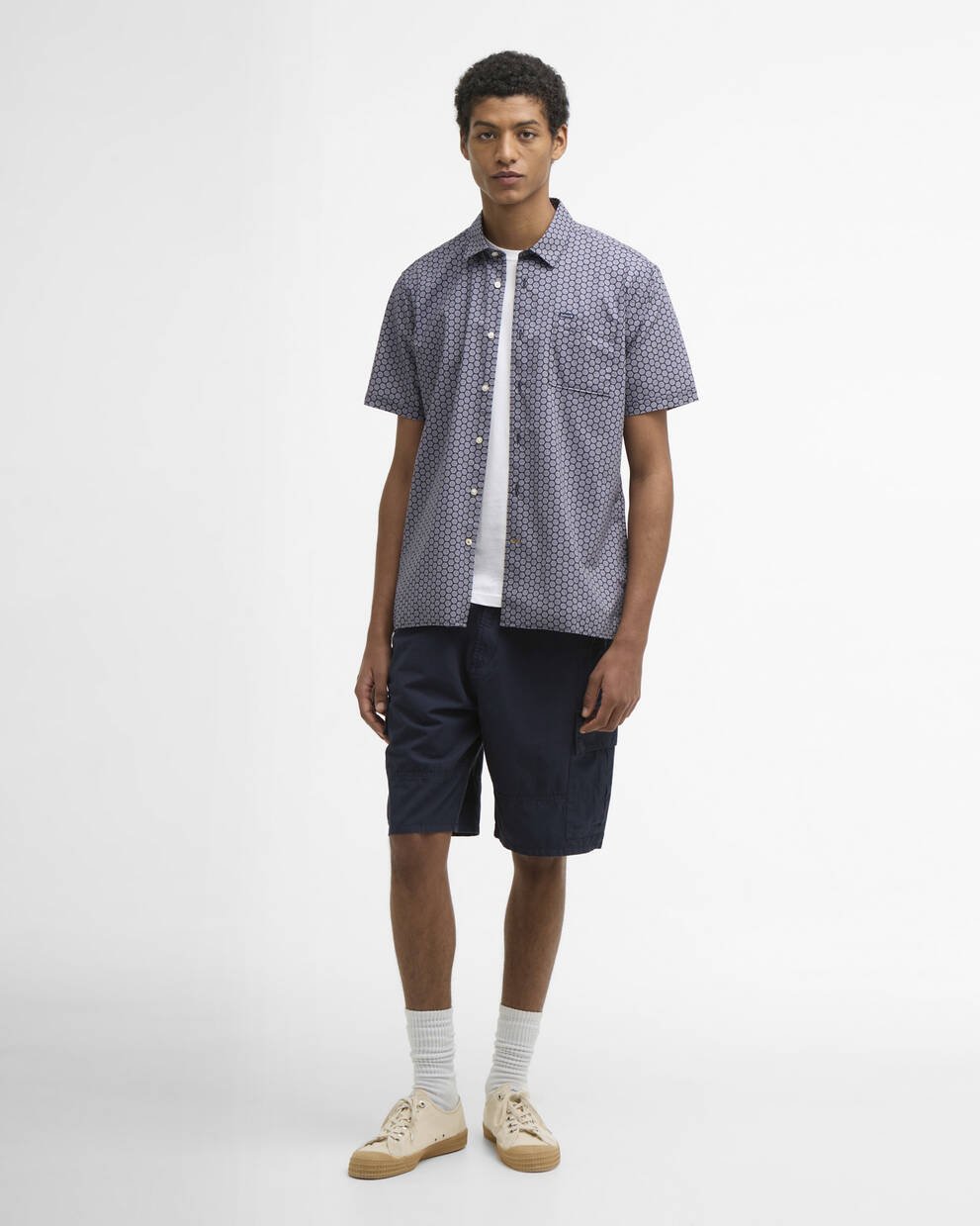Appledore Printed Regular Short-Sleeved Shirt