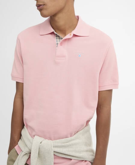 Polo in cotone Mineral Pink
