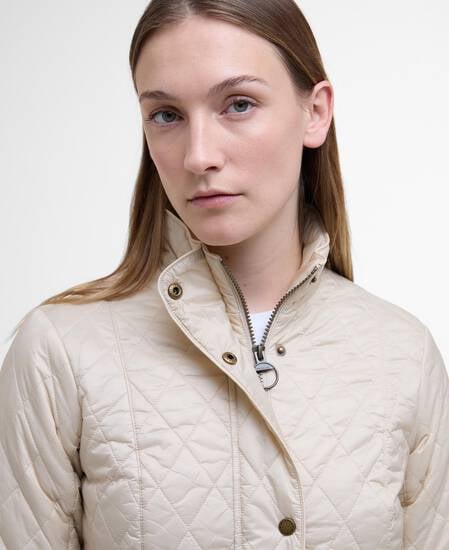 Flyweight Cavalry Quilted Jacket Pearl-Stone