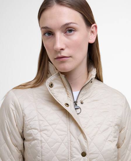 Flyweight Cavalry Quilted Jacket Pearl-Stone