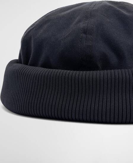 Oakmoor Waxed Docker Hat Black