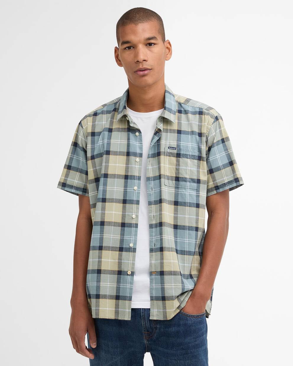 dress gordon flannel shirt Green Blue Gordon Tartan Shirt