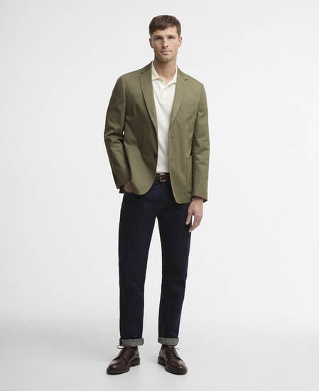 Blazer in cotone Bellamy Olive