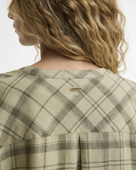 Hemd Orla Sage Green Tartan