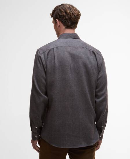 Camicia Tamish a maniche lunghe con vestibilità regular Grey Marl Camicia Tamish a maniche lunghe con vestibilità regular Grey Marl