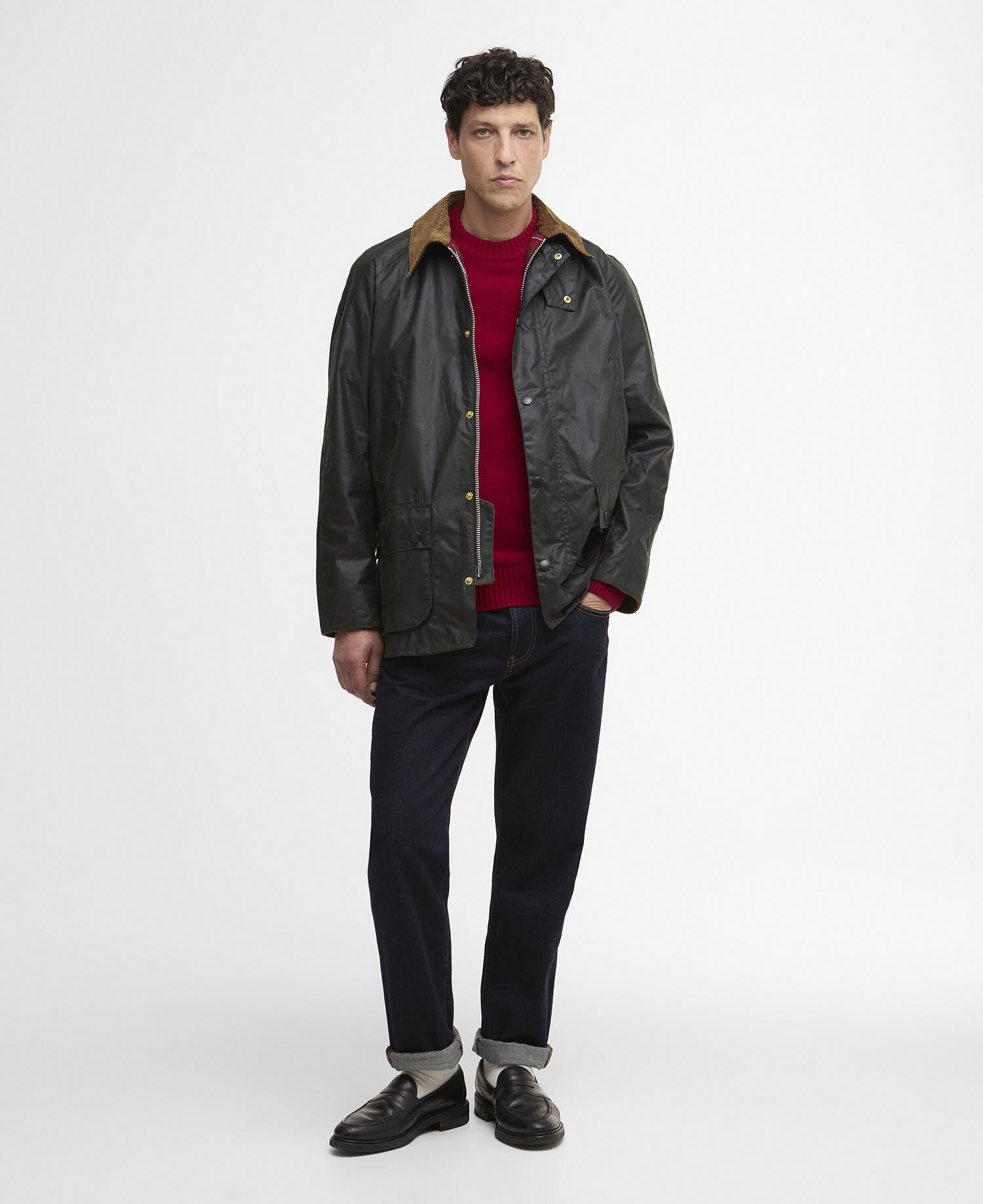 Buy Festive Ashby Waxed Jacket for N/A 0.0 | BARBOUR_ROW