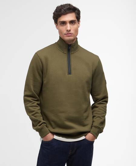 Pullover Rufforth Half-Zip Light Sage