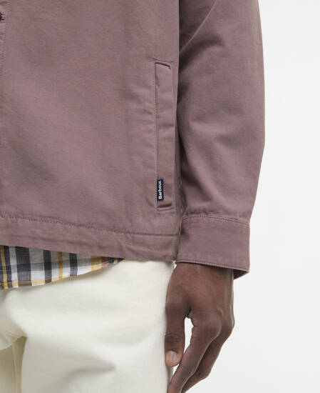 Overshirt Washed Cotton Peppercorn