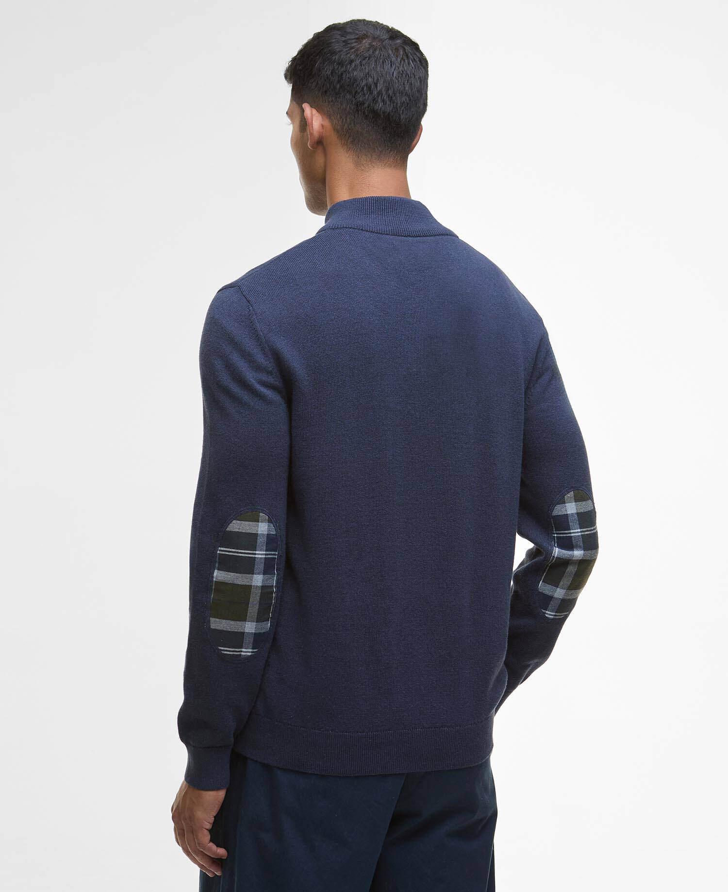 Avoch Quarter-Zip Jumper Navy Marl image number 2