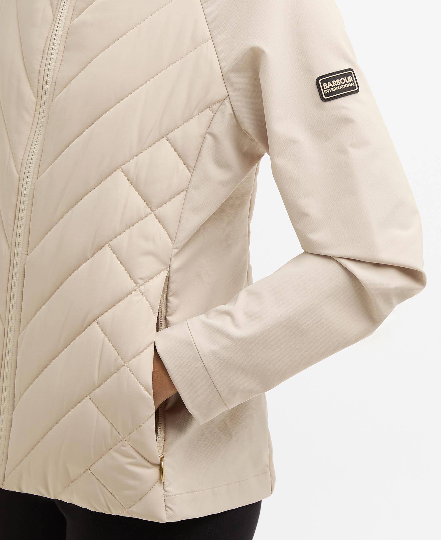 Dakota Quilted Sweatshirt Cement image number 4