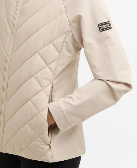 Jacke Dakota Quilted Cement
