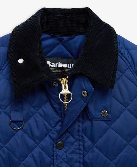 Spey Quilted Jacket Inky Blue