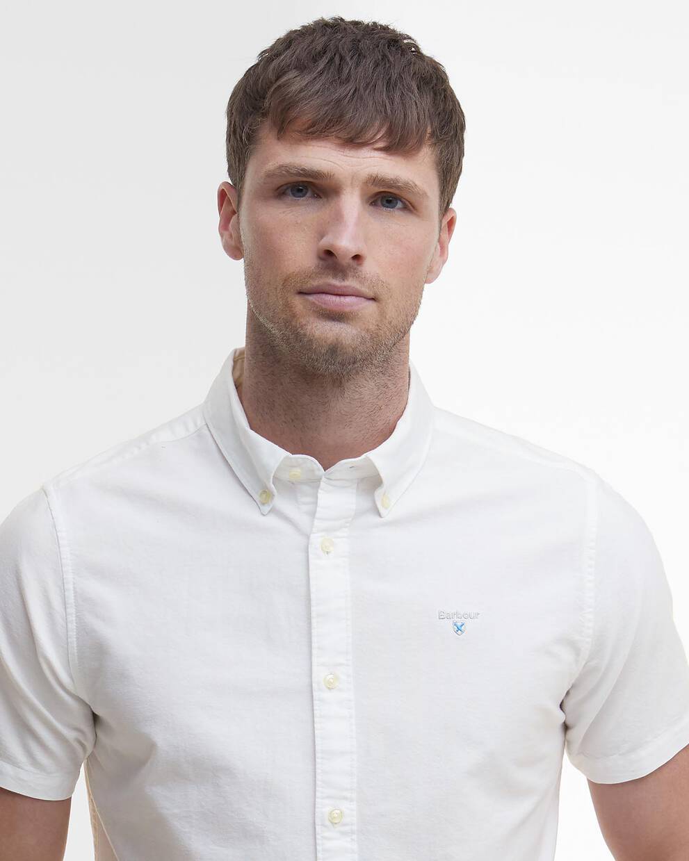 Oxtown Oxford Tailored Short-Sleeved Shirt
