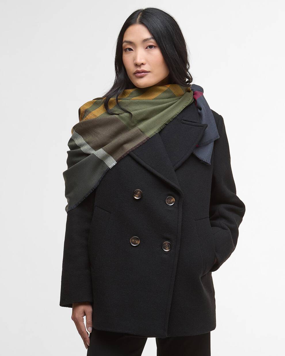 Schal Saffron Tartan Lambswool