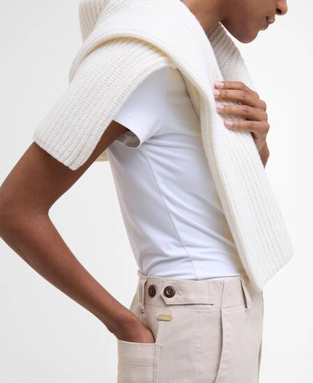 Pantaloni Faye a taglio dritto Oatmeal