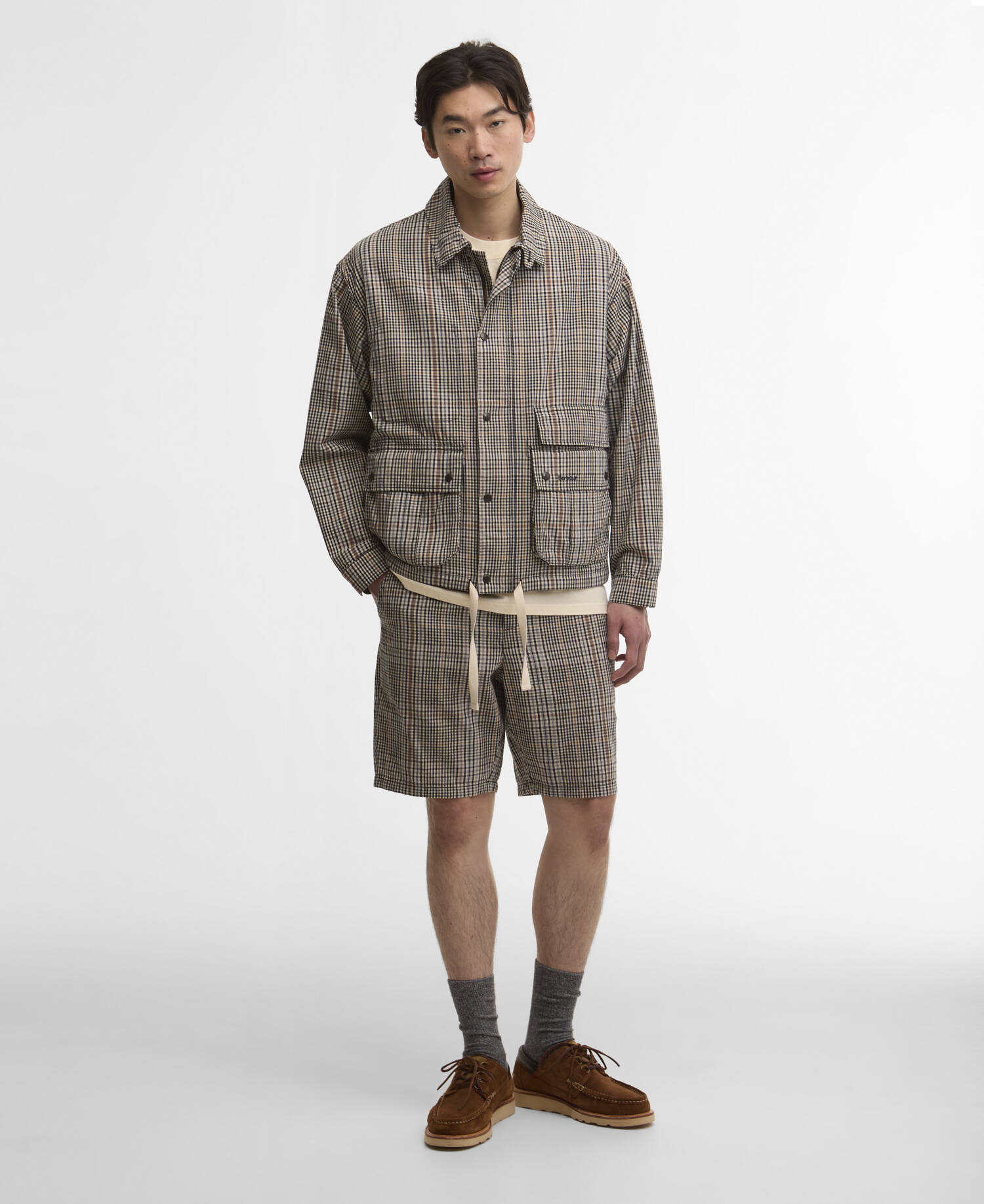 Westoe Check Casual Jacket Neutral Check image number 1