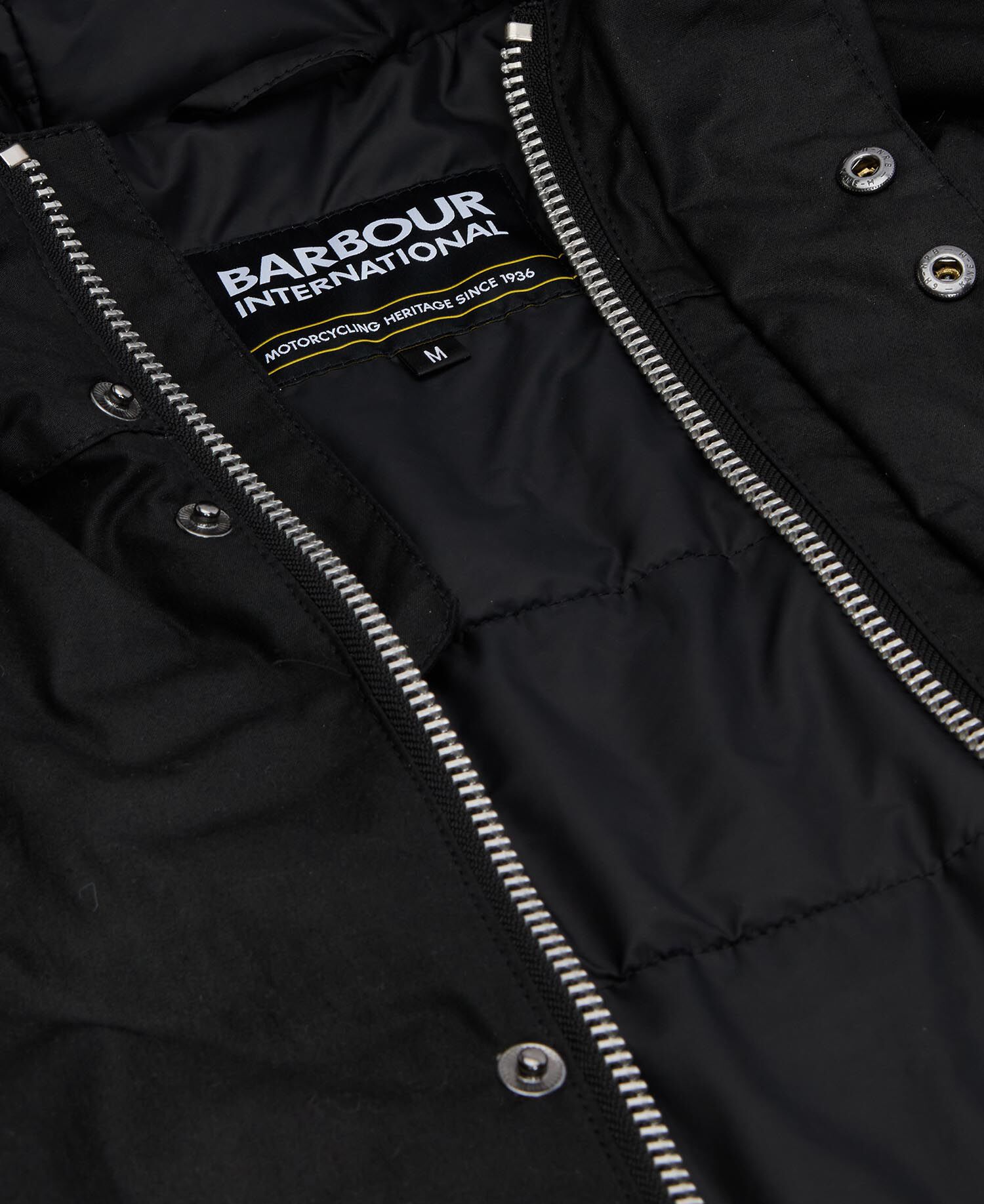 Endley Wax Jacket Black