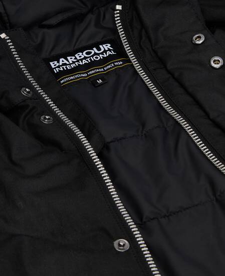 Endley Wax Jacket Black