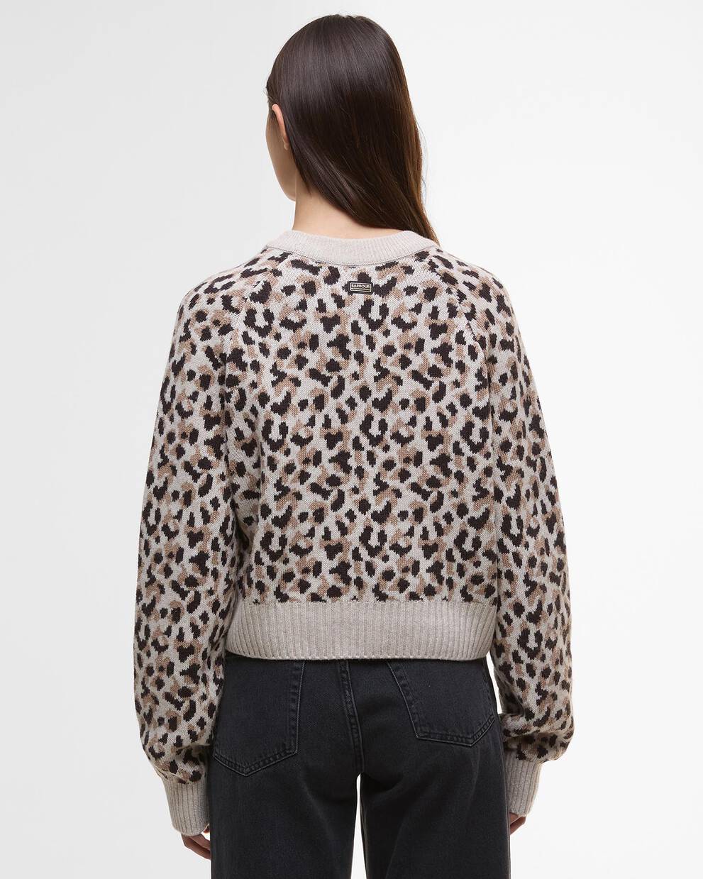 Harley Printed Crew Neck Jumper