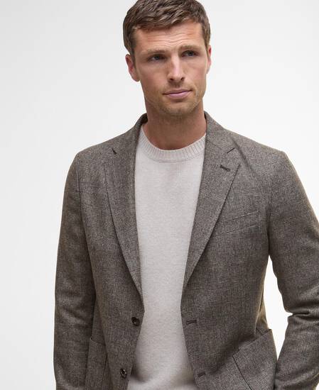 Kensington Check Blazer Brown Kensington Check Blazer Brown