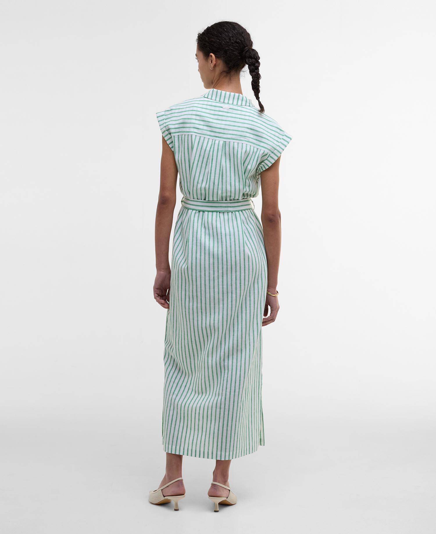 Abby Striped Midi Dress image number 2
