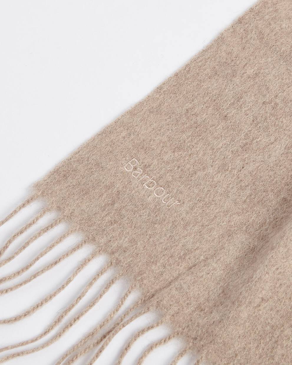 Sciarpa in lana d'agnello intrecciata