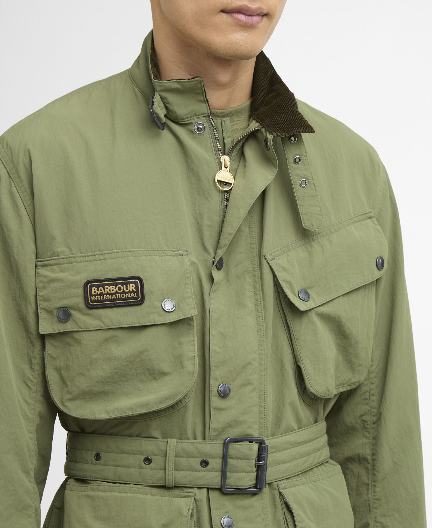 Giacca antipioggia Contemporary A7 Burnt Olive