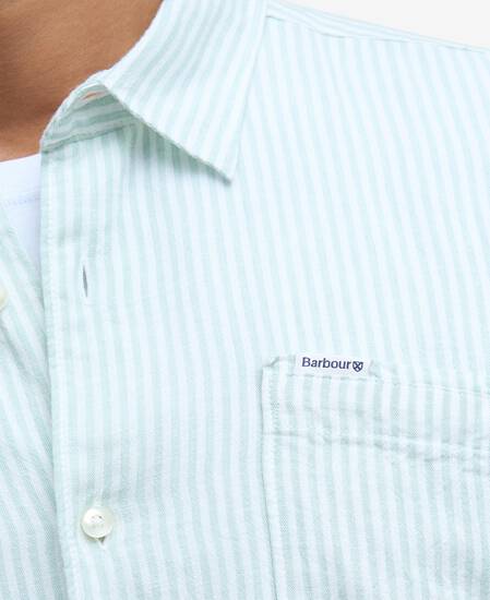 Deerpark Regular Short-Sleeved Shirt Pale Apple