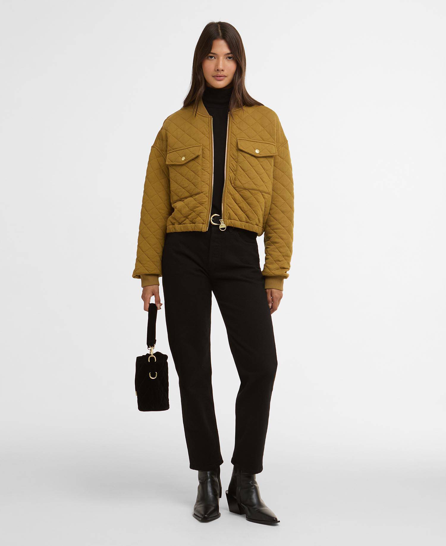 Katya Sweat Bomber Antique Bronze image number 1