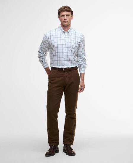 Deepfell Regular Long-Sleeved Shirt Mallard Green