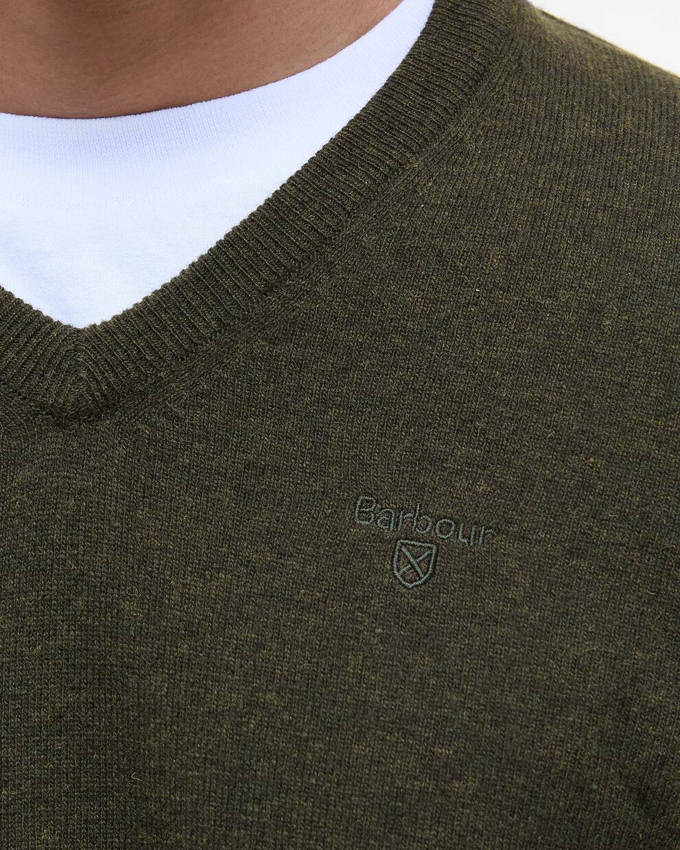 Essential Pullover Wolle V Neck