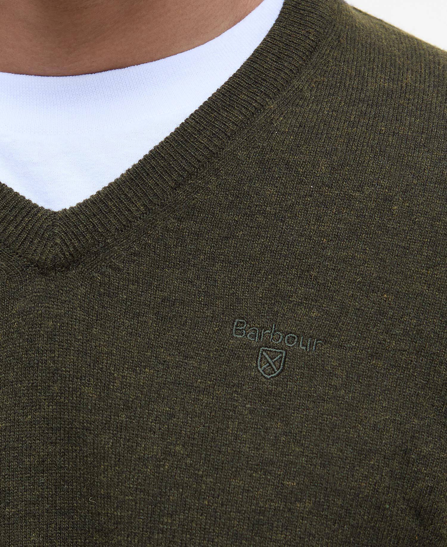 Essential V-Neck Jumper image number 4