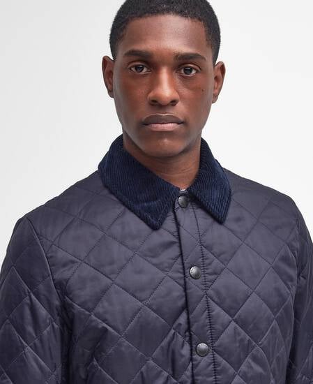 Heritage Liddesdale Quilted Jacket Classic Navy