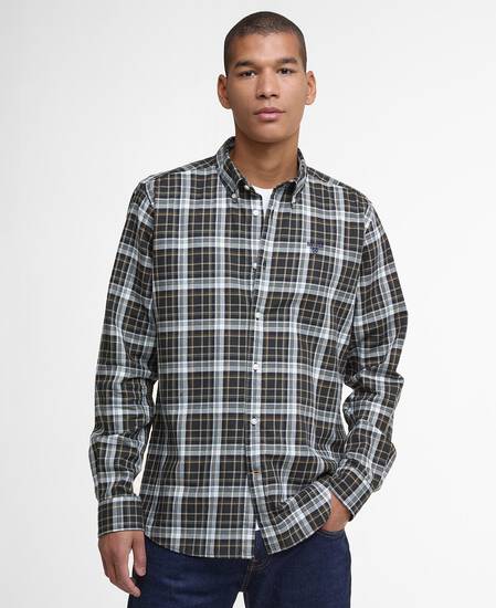 Mosswood Tailored Long-Sleeved Shirt Olive