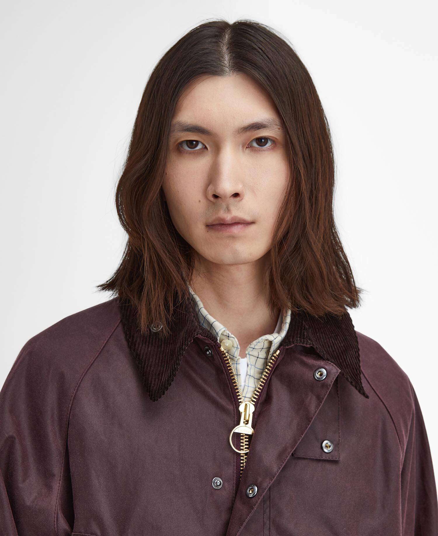 Oversized Bedale Waxed Jacket image number 3