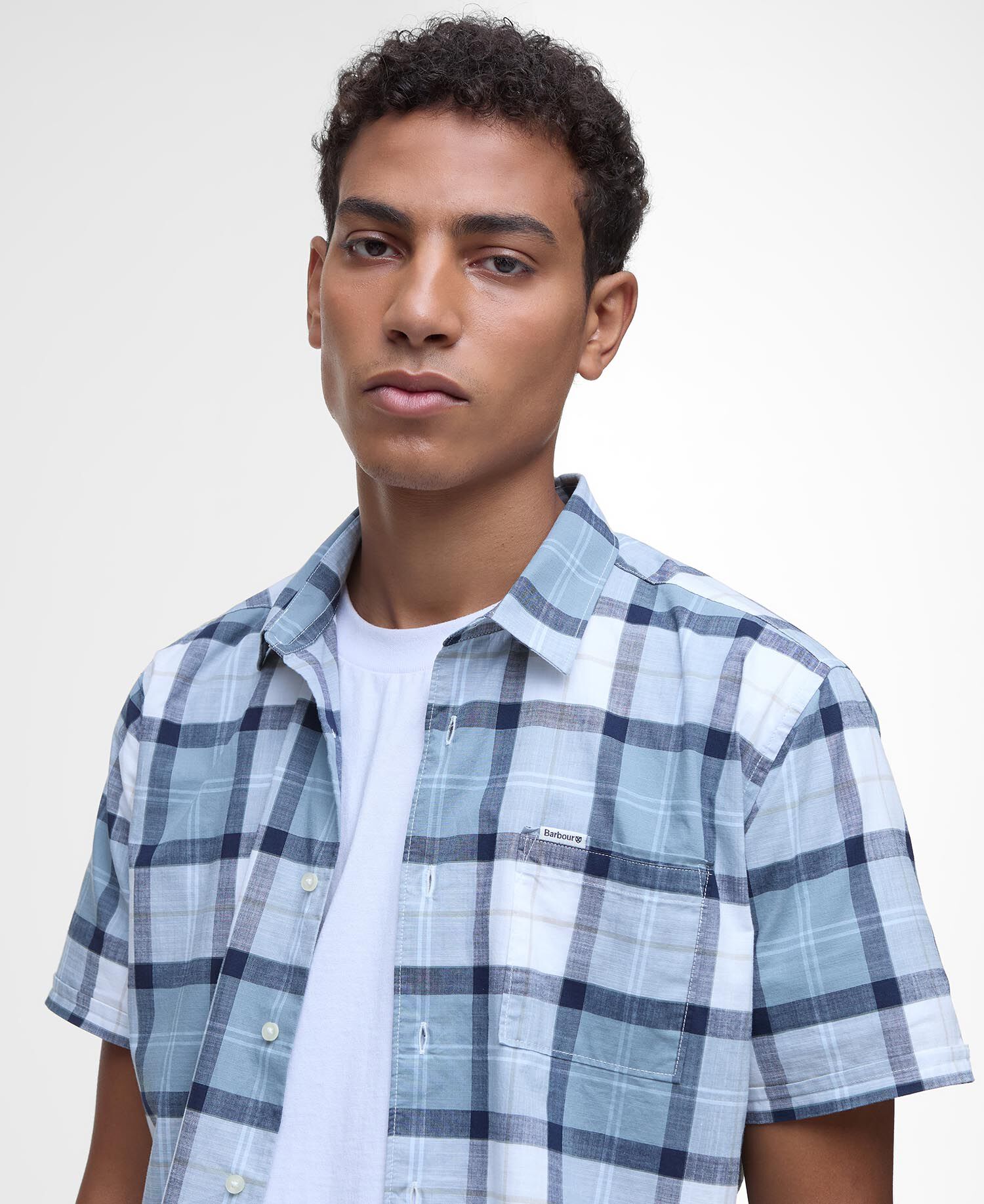 Gordon Short-Sleeved Tailored Shirt Northshore Tartan