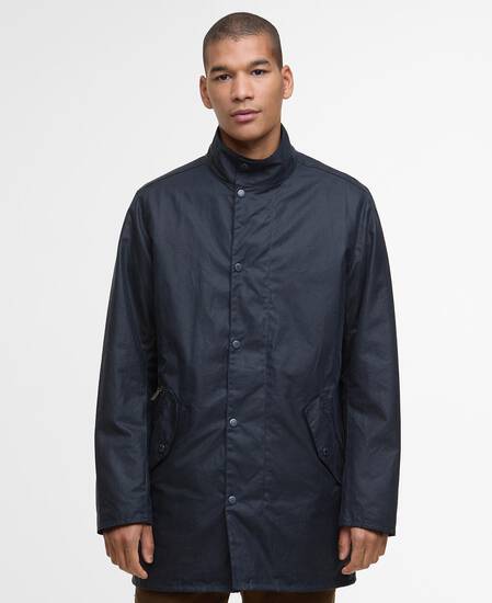 Chelsea Waxed Jacket Navy