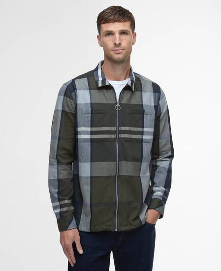 Lannich Tartan Overshirt Fernwood Tartan