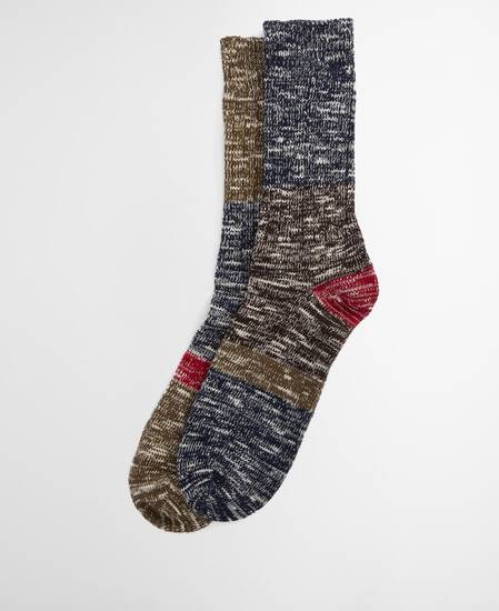Monty Socks (2 Pack) Olive Monty Socks (2 Pack) Olive