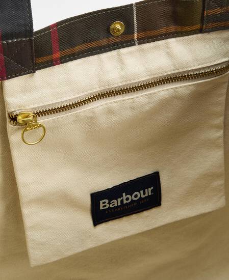 Borsa tote Telfield in tartan Classic Tartan
