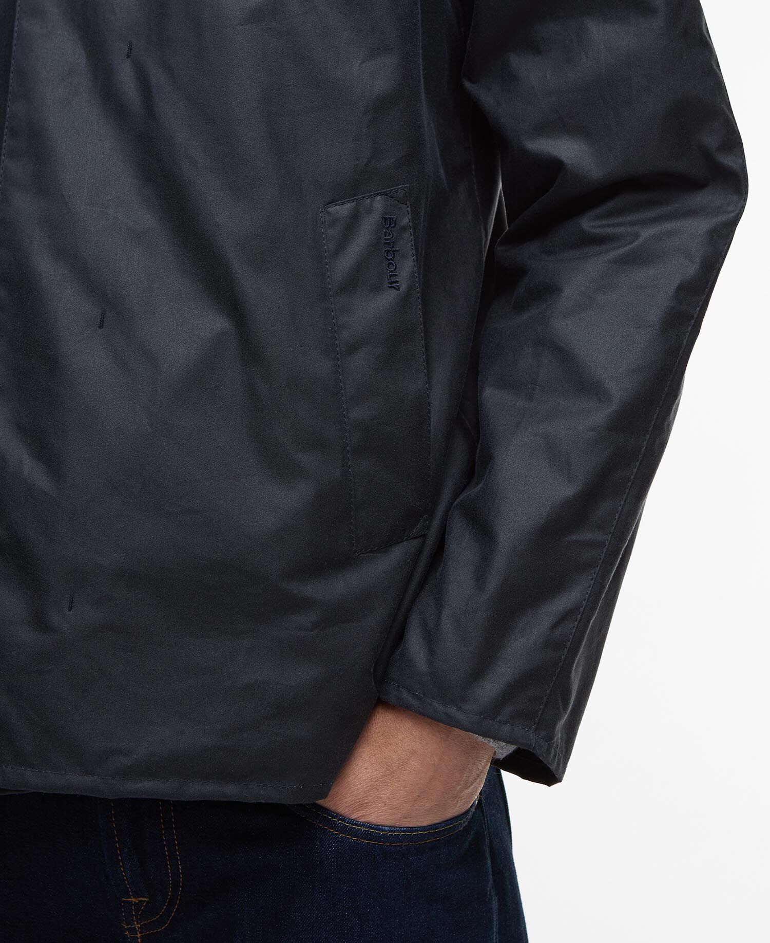 Wachsjacke Mac Lorden Short Navy