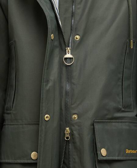 Maude Waterproof Jacket Olive/Ancient Tartan