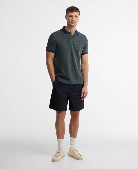 Harworth Tailored Polo Shirt Dark Navy