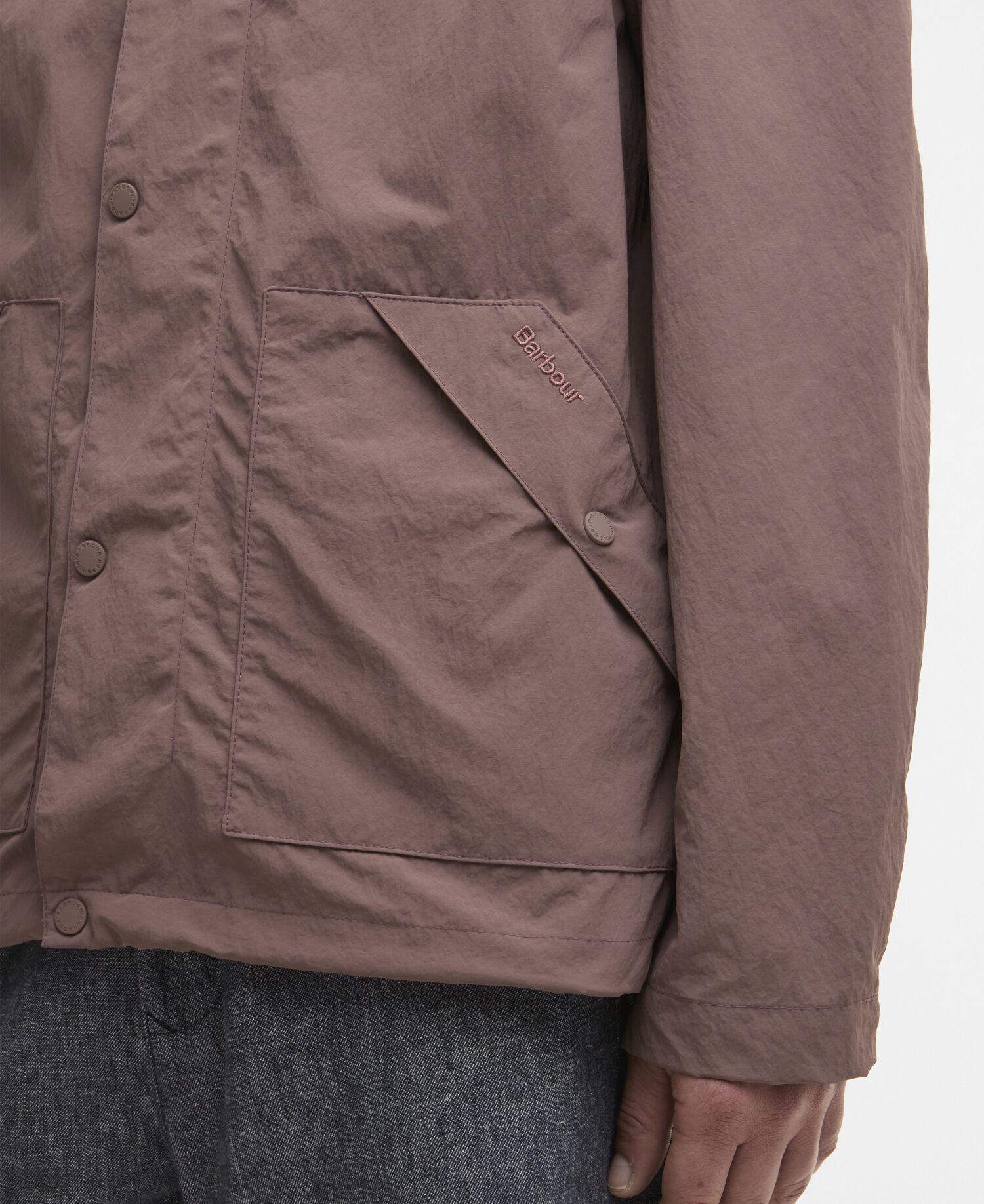 Jacke Baywick Showerproof Peppercorn