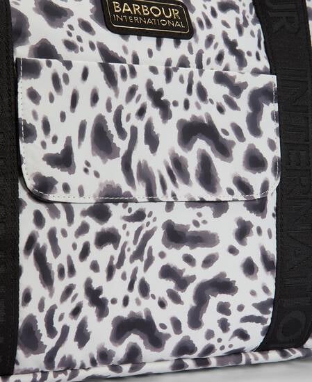 Boulevard Tote Bag Bio Ink Leopard Print