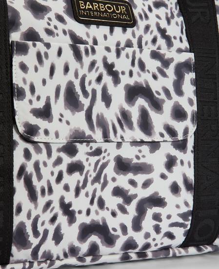Boulevard Tote Bag Bio Ink Leopard Print